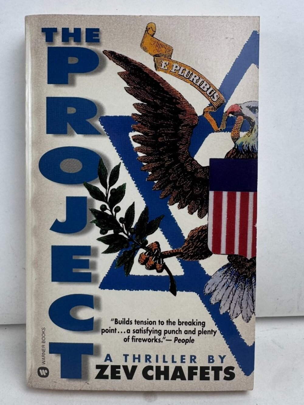 The Project by Zev Chafets Paperback Book Thriller ISBN 0446605425 Vintage
